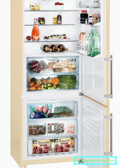 Beige LG Kühlschrank Beige LG Kühlschrank