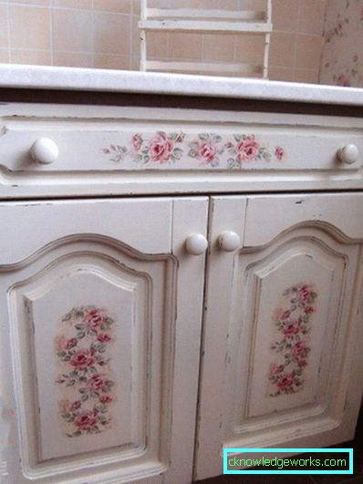 Decoupage Küchenmöbel Decoupage Küchenmöbel
