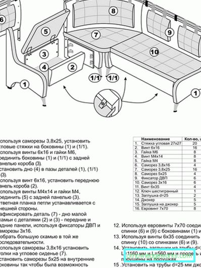 Sofa in der Küche mit ihren eigenen Händen Sofa in der Küche mit ihren eigenen Händen
