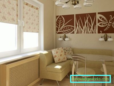 Sofas in der Küche mit Aufbewahrungsbox Sofas in der Küche mit Aufbewahrungsbox