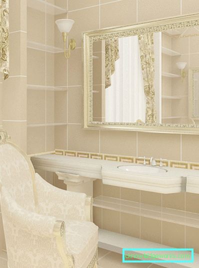 Goldenes Badezimmer - perfekt stilvolle Kombinationen (89 Fotos)