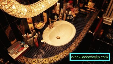 Goldenes Badezimmer - perfekt stilvolle Kombinationen (89 Fotos)