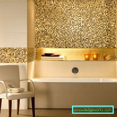 Goldenes Badezimmer - perfekt stilvolle Kombinationen (89 Fotos)