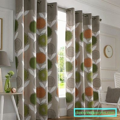 Vorhänge mit Muster - 65 Fotos der besten Textilien mit Mustern und Bildern