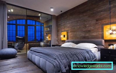 Vorhänge im Loftstil