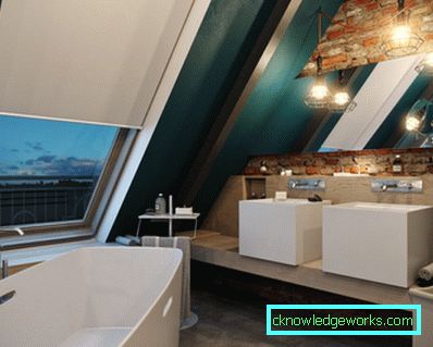Vorhänge im Loftstil