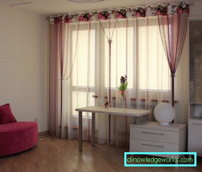 Wie man Vorhänge wunderschön aufhängt - 65 Fotos mit neuen modischen Designs