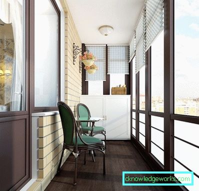 Loggia 6 Meter - 95 Fotos von originellen Designlösungen