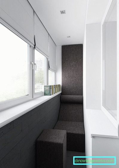 Loggia 6 Meter - 95 Fotos von originellen Designlösungen