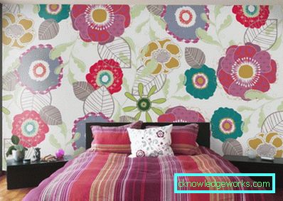 129-Zimmer-Design mit Fototapete