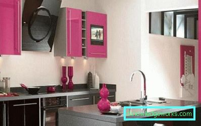 275-Fuchsia im Inneren der Küche
