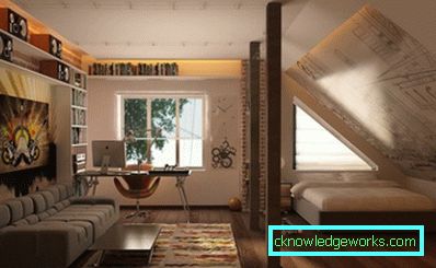 Design mit 277 Schlafzimmern im Dachgeschoss