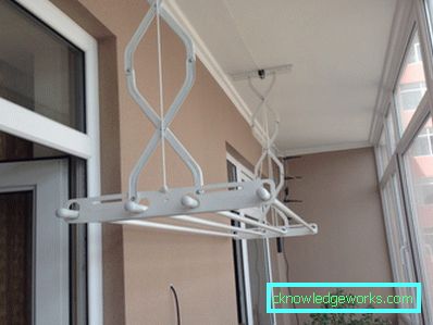 Aufhänger auf dem Balkon - 60 Fotos der besten Designlösungen