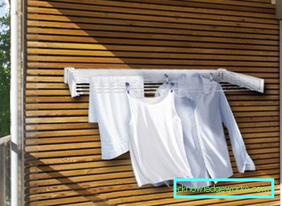 Aufhänger auf dem Balkon - 60 Fotos der besten Designlösungen