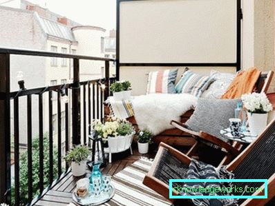 Wie man einen Balkon in einem modernen Stil macht