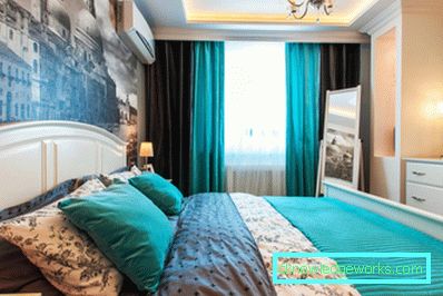 Weiße Vorhänge - kühnes Design mit Geschmack. Echte Fotos im Innenraum