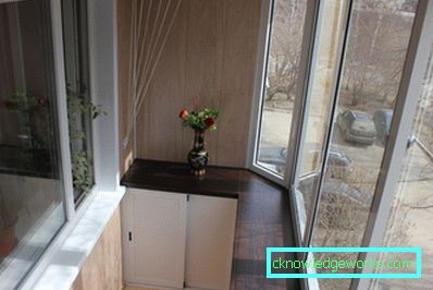 Fertigstellung eines Balkons MDF-Platten - Überprüfung der besten Optionen + Foto