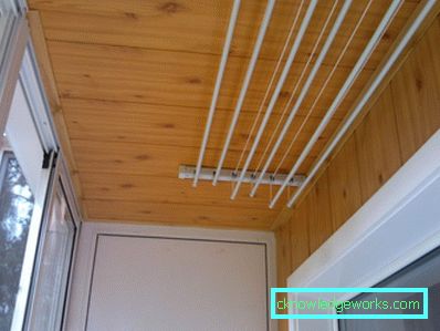 Fertigstellung eines Balkons MDF-Platten - Überprüfung der besten Optionen + Foto