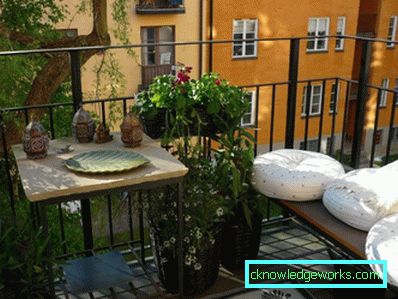 Gestalten Sie einen Balkon in der Wohnung - so soll es sein