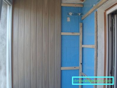 Fertigstellung eines Balkons MDF-Platten - Überprüfung der besten Optionen + Foto