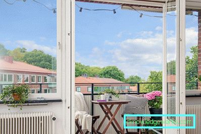Gestalten Sie einen Balkon in der Wohnung - so soll es sein