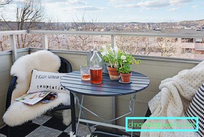 Gestalten Sie einen Balkon in der Wohnung - so soll es sein