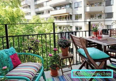 Gestalten Sie einen Balkon in der Wohnung - so soll es sein