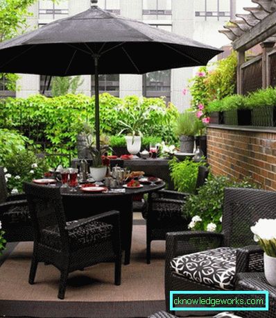 Möbel für den Balkon - 75 Fotos der Ideen der besten Modelle im Innenraum