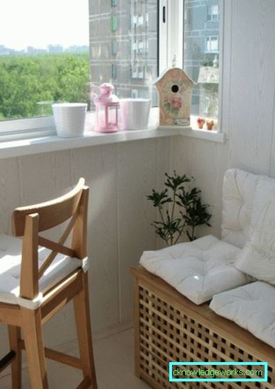 Möbel für den Balkon - 75 Fotos der Ideen der besten Modelle im Innenraum