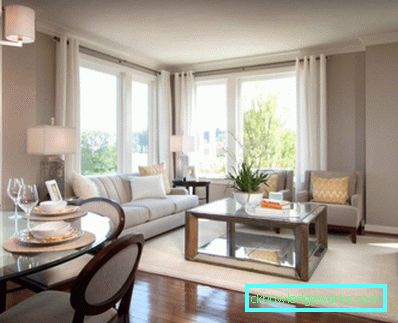 Graue Vorhänge im Innenraum - 100 beste Fotos von modernem Design