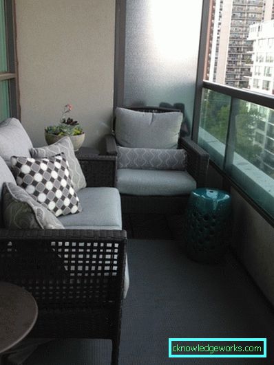 Möbel für den Balkon - 75 Fotos der Ideen der besten Modelle im Innenraum
