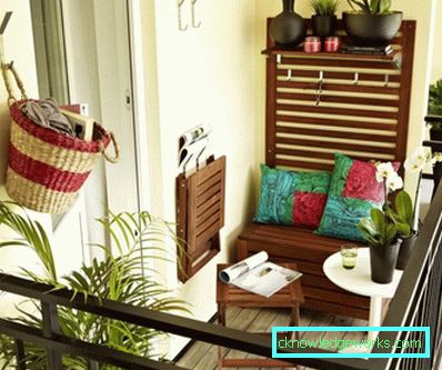 Möbel für den Balkon - 75 Fotos der Ideen der besten Modelle im Innenraum