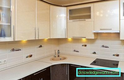 Plastikküchen - 73 Fotos des schönen modernen Möbeldesigns