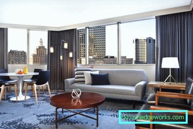 Graue Vorhänge im Innenraum - 100 beste Fotos von modernem Design