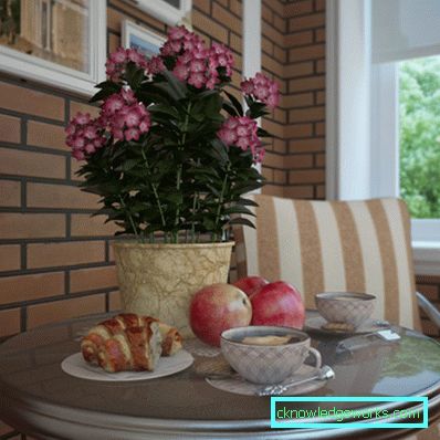 Backsteinmauern auf dem Balkon - 77 Fotos mit Ideen und Dekorationsmöglichkeiten