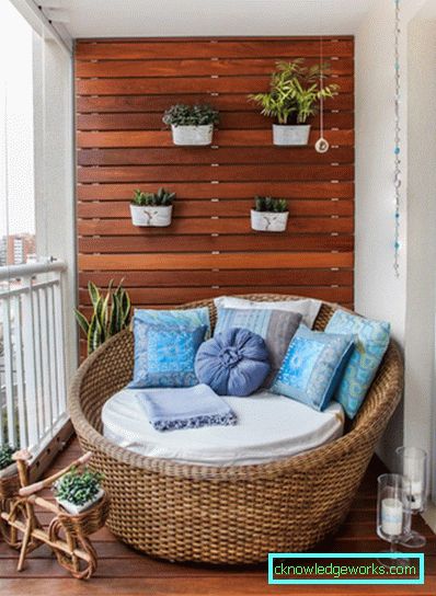 Möbel für den Balkon - 75 Fotos der Ideen der besten Modelle im Innenraum
