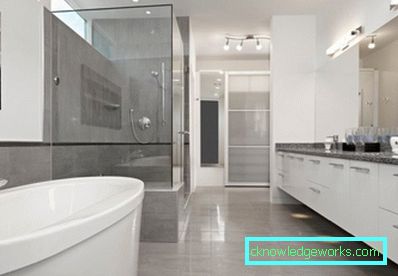 Graues Badezimmer - 68 Fotos der perfekten Kombination aus Mitteltönen und Schattierungen