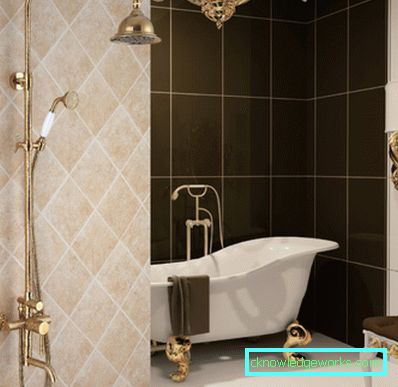 Goldenes Badezimmer - perfekt stilvolle Kombinationen (89 Fotos)