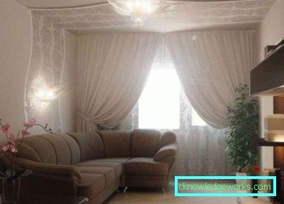 Wohnzimmerdesign 15 m² - Foto des modernen Rauminterieurs