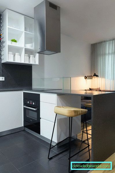 Design Wohnküche von 18 Quadratmetern. m Design Wohnküche von 18 Quadratmetern. m