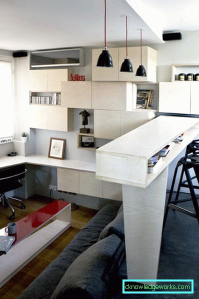 Design Wohnküche von 18 Quadratmetern. m Design Wohnküche von 18 Quadratmetern. m