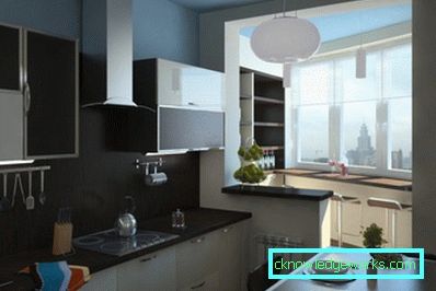 Küchendesignfläche von 8 Quadratmetern. meter mit kühlschrank Küchendesignfläche von 8 Quadratmetern. meter mit kühlschrank
