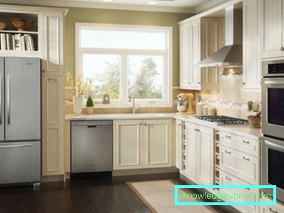 282-Kitchen Design mit Kühlschrank