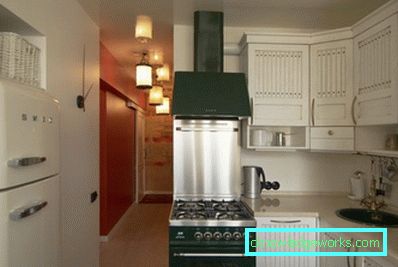 282-Kitchen Design mit Kühlschrank