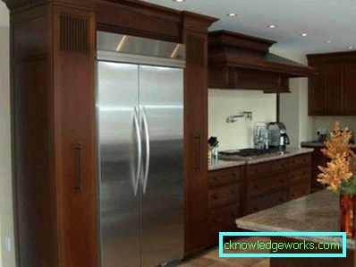 282-Kitchen Design mit Kühlschrank