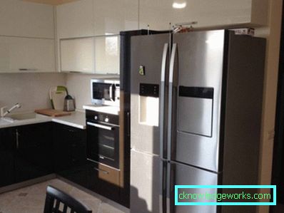 282-Kitchen Design mit Kühlschrank
