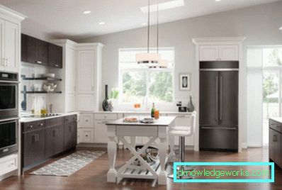 282-Kitchen Design mit Kühlschrank