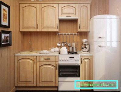 282-Kitchen Design mit Kühlschrank