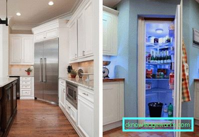 282-Kitchen Design mit Kühlschrank