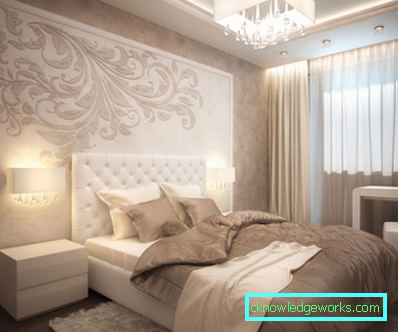 Schlafzimmer Design 12 Quadratmeter. m in modernem Stil - echte Innenaufnahmen Schlafzimmer Design 12 Quadratmeter. m in modernem Stil - echte Innenaufnahmen